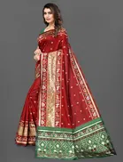 Women's Saree with Unstitched Blouse 