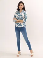 Rayon Printed Shirt for Women 