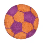 Microfiber Anti Skid Doormat, Purple 