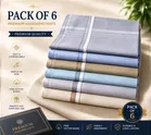 Cotton Solid Handkerchiefs for Men 