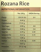 Vikram Mills Rozana Basmati Rice 5 Kg