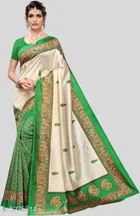 Art Silk Printed Saree for Women 
