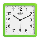 Action Wall Clock (8 Inches, Green)