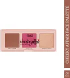 Glam21 3-in-1 Face Palette Blush (Multicolor)