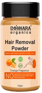 Donnara Organics Orange Fragrance Painless Hair Removal Powder (150 g)