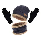 Balaclava Cap with Neck Warmer & Gloves 