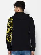 Hooded Printed Full Sleeves T-shirt for Men 