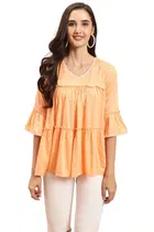 Cotton Printed Top for Women 