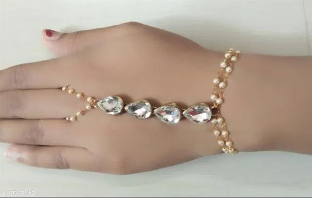 Alloy Bracelet for Women (Multicolor)