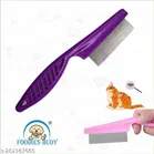 Plastic Flea Brush for Pet 