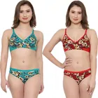 Cotton Blend Lingerie Set for Women 