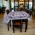 Polyester Printed Table Cloth (Pink, 60x90 inches)