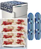 Knit 7 Pcs Fridge Cover Set 