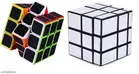 Plastic Rubik Cube (Multicolor, Pack of 2)