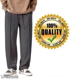Lycra Trouser for Men, Grey 