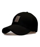 Black cap for Men (Pack of 1)