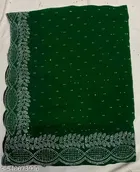 Georgette Embellished Saree for Women 