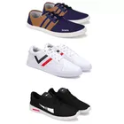 Men's Lace Up Lightweight Sports Shoes 