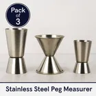 Dynore Steel Stainless Steel Peg Measurer 