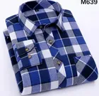 Full Sleeves Checkered Shirt for Men (Multicolor, 40)