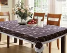 PVC Printed 4 Seaters Table Cover 