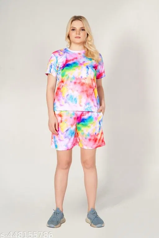 Nightsuits for Women (Multicolor, M)