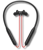 Tecsox In-the-ear Bluetooth Headset with Upto 30h Talktime Deep Bass - Red