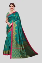 Art Silk Printed Saree for Women 