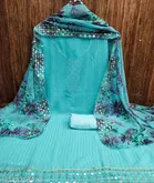 Embroidered Unstitched Suit for Women 