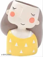 Ceramic Decorative Girls Pot for Home Decor 