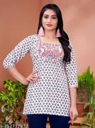 Three-Quarter Sleeves Top for Women 