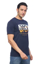 Round Neck Printed T-Shirt for Men 