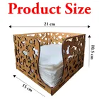 Wooden Tissue Paper Holder 