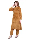 Super Soft Solid Kurti with Pant for Women 