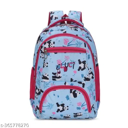 Nylon Backpack Bag, Blue