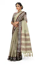 Cotton Embellished Saree for Women 