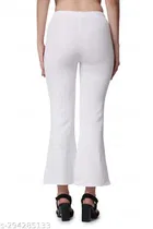 Cotton Lycra Trouser for Women 