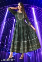 Acrylic Kurti for Women, Blue 