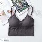 Cotton Bra for Women, Grey 