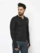 Rigo Full Sleeves Casual T-shirt for Men 