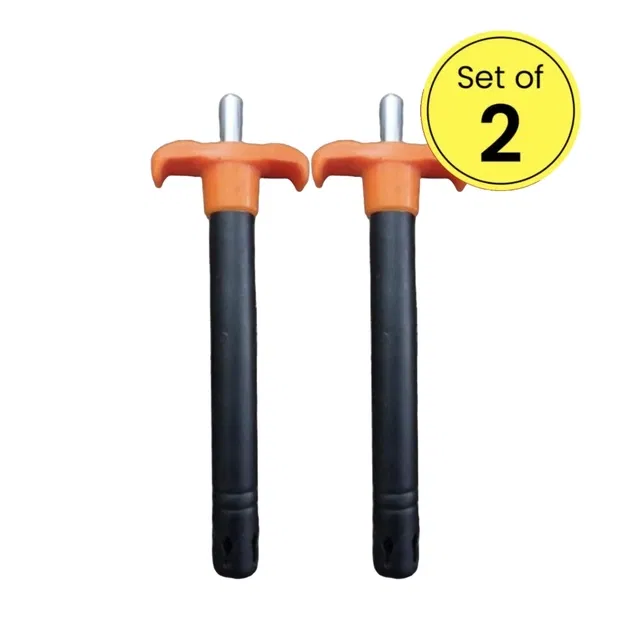 Stainless Steel Gas Lighter For Kitchen Stove (Black) Pack Of 2)