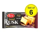 BTW Saunf Rusk 65 g (Pack of 6)