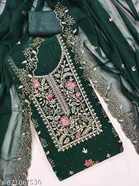Embroidered Floral Patiala Suits for Women 