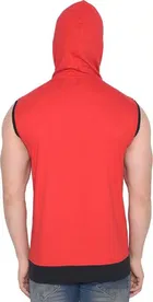 Sleeveless Hooded T-Shirt for Men 