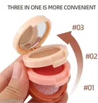 3 in 1 Blush Compact, Multicolor, Pack of 1