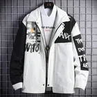 Fleece Printed Spread Collar Sweatshirt for Men 