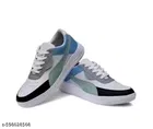 Casual Shoes for Men, White & Blue 