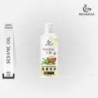 Biomidas 100% Pure & Natural Organic Wood Pressed Edible Sesame Oil For Healthy Hair Growth 