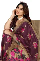 Art Silk Printed Saree for Women 