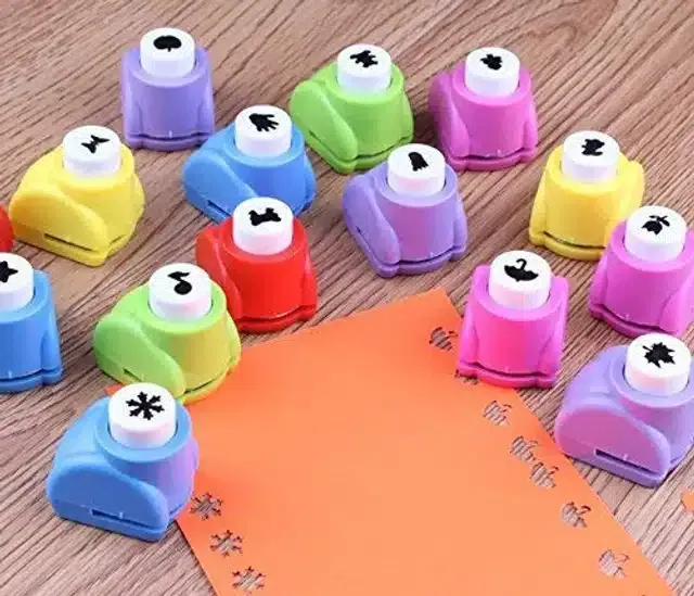 Craft Punches Machine (Assorted, Pack of 4)